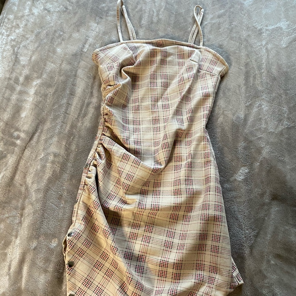 Tan dress